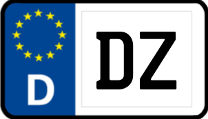 E-Kennzeichen DelitZsch online bestellen