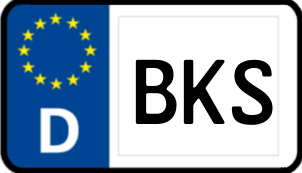 H-Kennzeichen BKS online bestellen