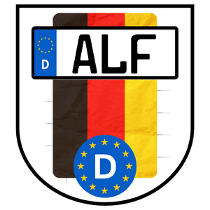 Kennzeichen ALF für ALFeld