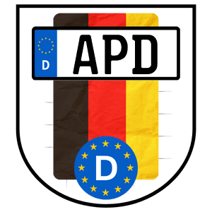 Kennzeichen APD für APolDa