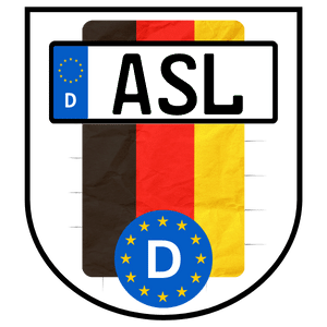 Kennzeichen ASL für ASchersLeben