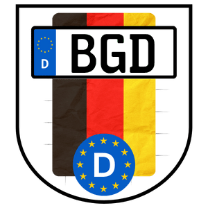 Kennzeichen BGD