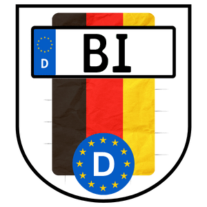 Kennzeichen BI für BIelefeld