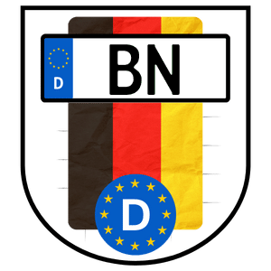 Kennzeichen BN für BonN