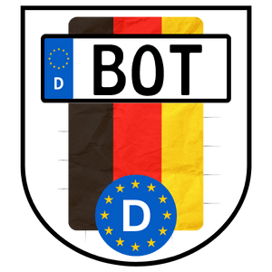 Kennzeichen BOT für BOTtrop