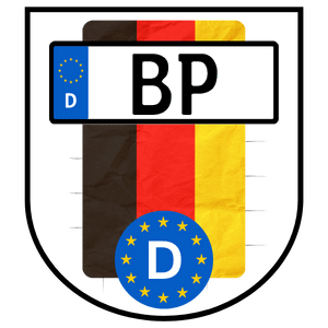 Kennzeichen BP für BundesPolizei