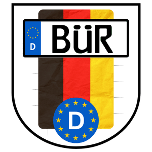 Kennzeichen BÜR für BÜRen