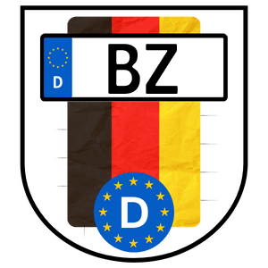 Kennzeichen BZ für BautZen