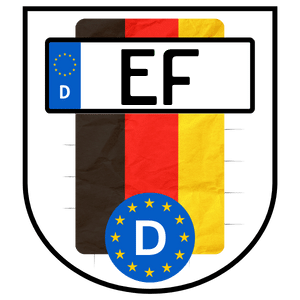 Kennzeichen EF