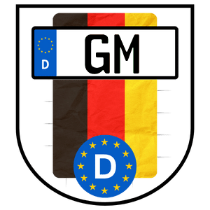 Kennzeichen GM