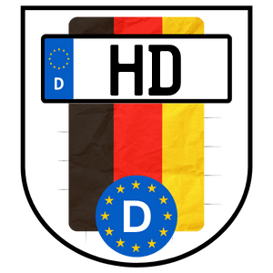 E-Kennzeichen HD für HeiDelberg - Verfügbarkeit abfragen und E-Kennzeichen reservieren