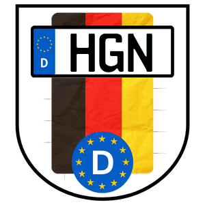 Kennzeichen HGN