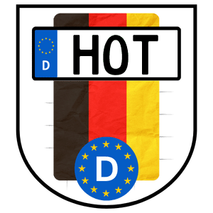 Kennzeichen HOT für HOhensTein