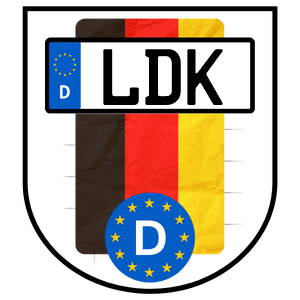 Kennzeichen LDK für Lahn-Dill-Kreis