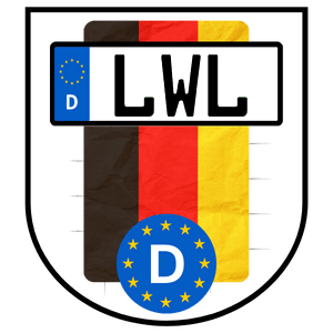 Kennzeichen LWL für LudWigsLust