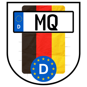 Kennzeichen MQ für Merseburg, Querfurt