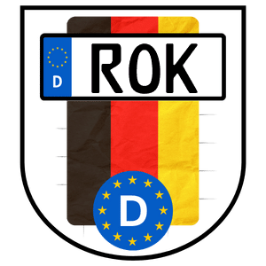 Kennzeichen ROK für ROcKenhausen