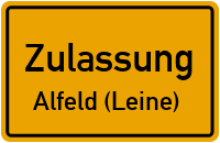 Zulassungsstelle Alfeld (Leine) Kennzeichen reservieren