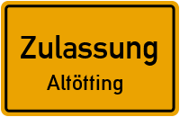 Zulassungsstelle Altötting Kennzeichen reservieren