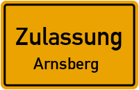 Zulassungsstelle Arnsberg Kennzeichen reservieren