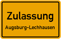 Zulassungsstelle Augsburg-Lechhausen Kennzeichen reservieren