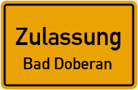 Zulassungsstelle Bad Doberan Kennzeichen reservieren