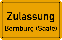 Zulassungsstelle Bernburg (Saale) Kennzeichen reservieren