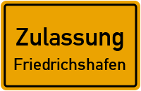 Zulassungsstelle Friedrichshafen Kennzeichen reservieren