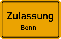 Zulassungsstelle Bonn Kennzeichen reservieren