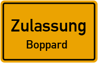 Zulassungsstelle Boppard Kennzeichen reservieren