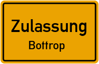 Zulassungsstelle Bottrop Kennzeichen reservieren