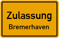 Zulassungsstelle Bremerhaven Kennzeichen reservieren