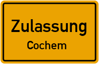 Zulassungsstelle Cochem Kennzeichen reservieren