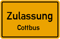 Zulassungsstelle Cottbus Kennzeichen reservieren