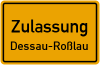 Zulassungsstelle Dessau-Roßlau Kennzeichen reservieren