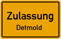 Zulassungsstelle Detmold Kennzeichen reservieren