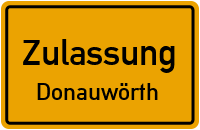 Zulassungsstelle Donauwörth Kennzeichen reservieren