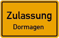 Zulassungsstelle Dormagen Kennzeichen reservieren