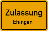 Zulassungsstelle Ehingen Kennzeichen reservieren