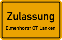 Zulassungsstelle Elmenhorst OT Lanken Kennzeichen reservieren