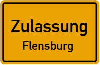 Zulassungsstelle Flensburg Kennzeichen reservieren