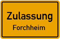 Zulassungsstelle Forchheim Kennzeichen reservieren