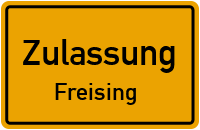 Zulassungsstelle Freising Kennzeichen reservieren