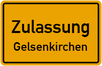 Zulassungsstelle Gelsenkirchen Kennzeichen reservieren