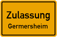 Zulassungsstelle Germersheim Kennzeichen reservieren