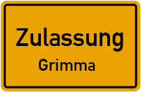 Zulassungsstelle Grimma Kennzeichen reservieren