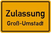 Zulassungsstelle Groß-Umstadt Kennzeichen reservieren