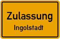 Zulassungsstelle Ingolstadt Kennzeichen reservieren