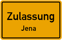 Zulassungsstelle Jena Kennzeichen reservieren