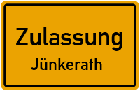 Zulassungsstelle Jünkerath Kennzeichen reservieren